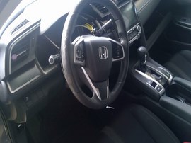 2016 HONDA CIVIC, GRAY, EX-L MODEL, 1.5L TURBO, AT.  A25189